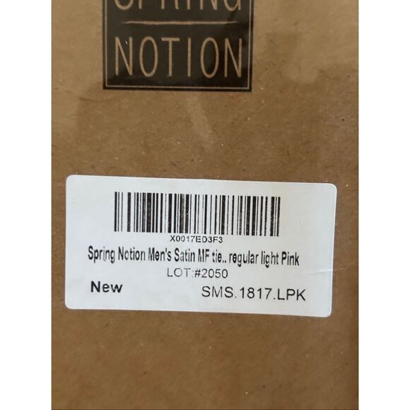 ❤️Spring Notion Men’s Satin Tie - Picture 3 of 3